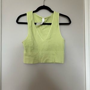 Ribbed Yoga Tank top